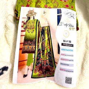 Pakistani Winter Collection 3Pc
Kameez Trouser Dupatta- Eid Sale size L to XL